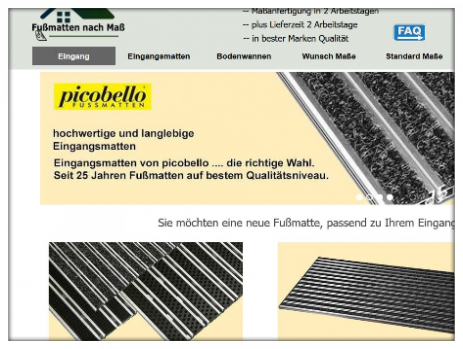 Zertifizierte Händler die ein Tested-Shops24 Gütesiegel tragen https://fussmatten-dibiella.eu